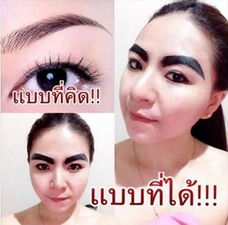 Những thảm họa khi phun xăm lông mày khiến bạn cười ra nước mắt-4
