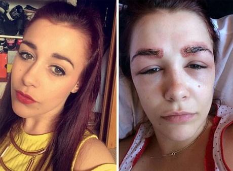 Những thảm họa khi phun xăm lông mày khiến bạn cười ra nước mắt-5