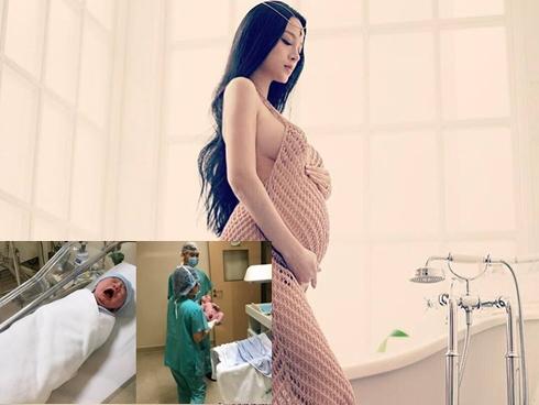 Huyền Baby đã sinh em bé thứ hai là một 'tiểu hoàng tử'