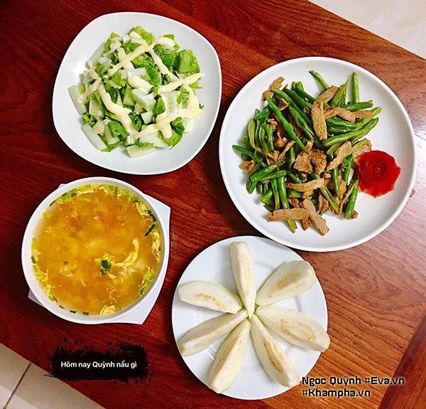 Trầm trồ với những mâm cơm 1 người đến cọng rau cũng chỉn chu của 9x độc thân xinh xắn-7