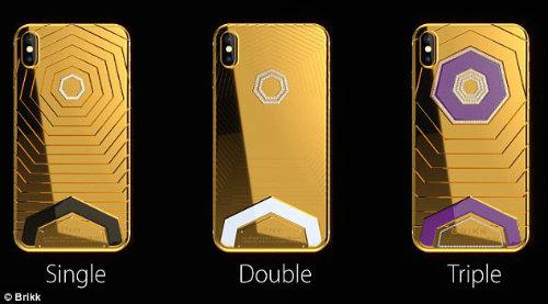Xuất hiện iPhone X độ vàng giá 1,6 tỷ đồng-2