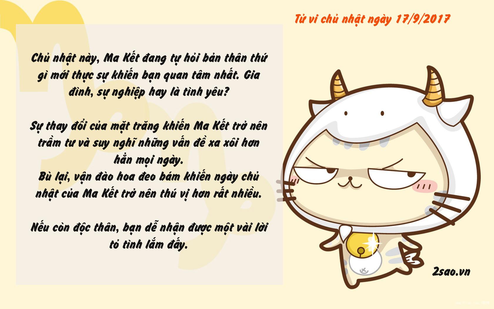 Tử vi chủ nhật ngày 17/9/2017 của 12 cung hoàng đạo-10