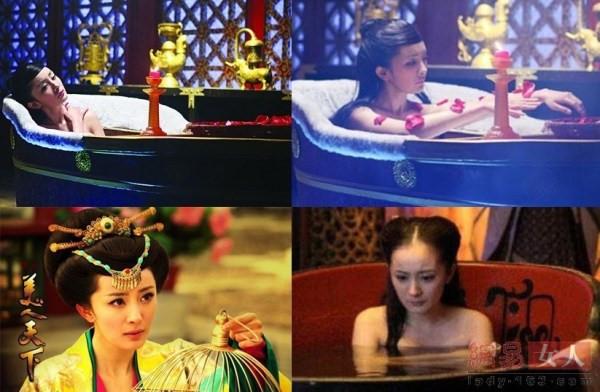 Những cảnh tắm thiêu đốt màn ảnh của mỹ nhân Hoa ngữ-13