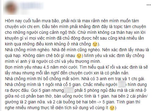 Bản cáo trạng hài hước về nhà có 3 nàng dâu, cô nổi danh lười và bẩn, cô chuyên phải rửa bát một mình-1