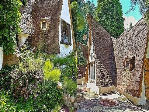 Dị nhân tự tay xây nhà bằng phế liệu trong vòng 17 năm mới hoàn thiện-4