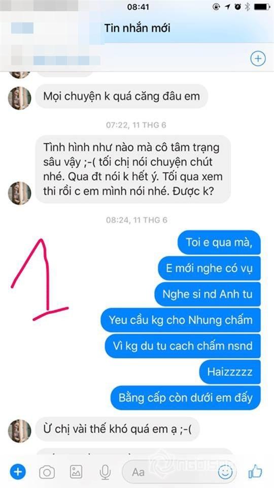 Vợ Xuân Bắc tung bằng chứng tố cáo NSND Anh Tú chèn ép, nhà trường dùng thủ đoạn-2