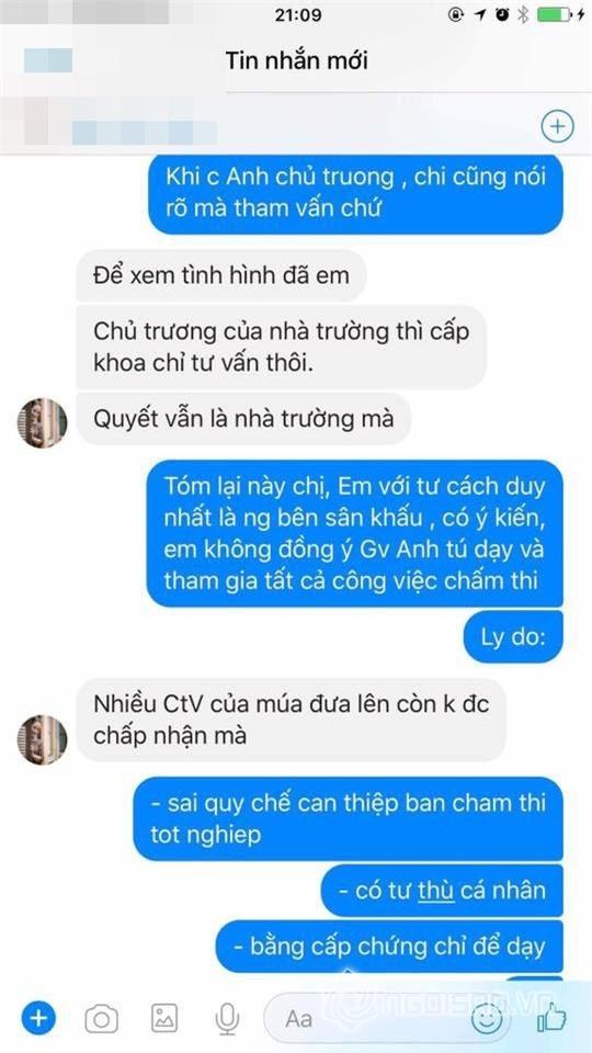 Vợ Xuân Bắc tung bằng chứng tố cáo NSND Anh Tú chèn ép, nhà trường dùng thủ đoạn-12