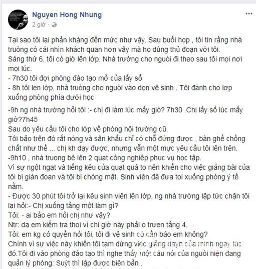 Vợ Xuân Bắc tung bằng chứng tố cáo NSND Anh Tú chèn ép, nhà trường dùng thủ đoạn-13