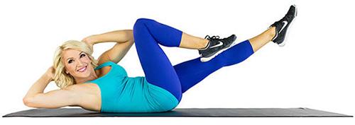 Mách bạn 5 bài tập giảm mỡ bụng lấy lại vòng eo con kiến chỉ sau 3 tuần-5