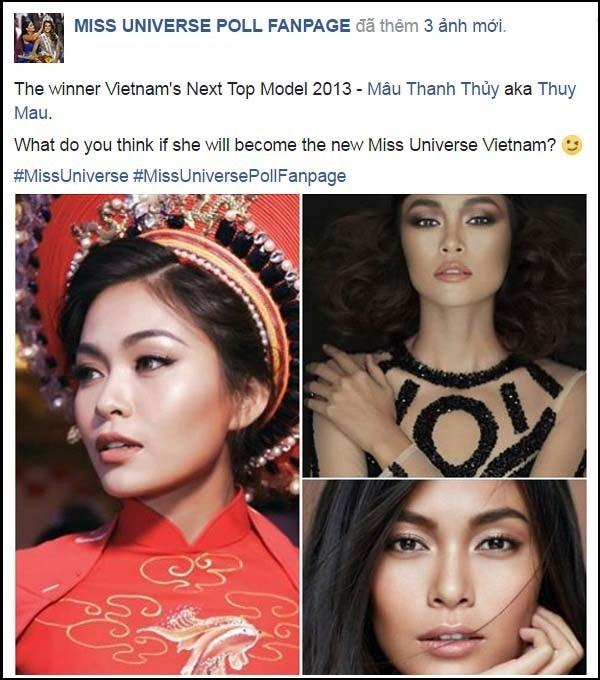 Mâu Thủy chiếm thế thượng phong tại Hoa hậu Hoàn vũ Việt Nam 2017-5