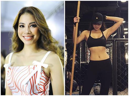 Bị chê tăng cân trước khi trao vương miện kế nhiệm, Phạm Hương đáp trả bằng hình ảnh nuột nà