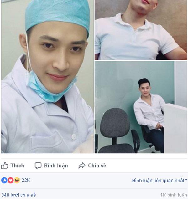 Khi chàng bác sĩ bỏ khẩu trang xuống, các cô gái như muốn rụng tim-1