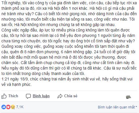 Cô gái chia sẻ yêu đơn phương người từng đơn phương mình hút hơn 7 nghìn like-2