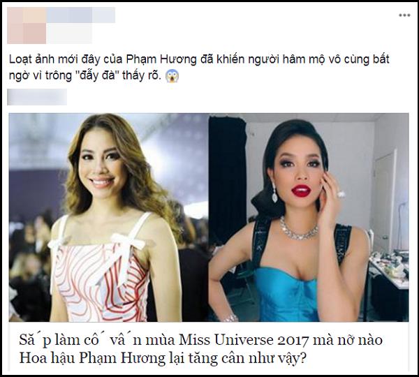 Bị chê tăng cân trước khi trao vương miện kế nhiệm, Phạm Hương đáp trả bằng hình ảnh nuột nà-2