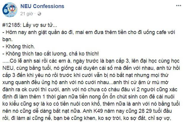 Viết nhật ký sợ vợ cười ra nước mắt, cựu SV NEU bỗng được hâm mộ như soái chồng-1