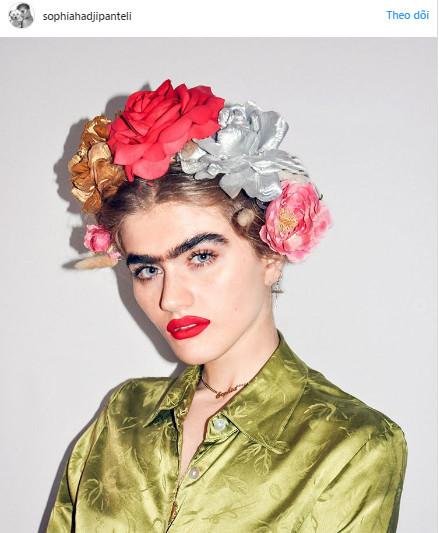 Cô gái nổi tiếng Instagram nhờ có cặp lông mày hoang dại-1