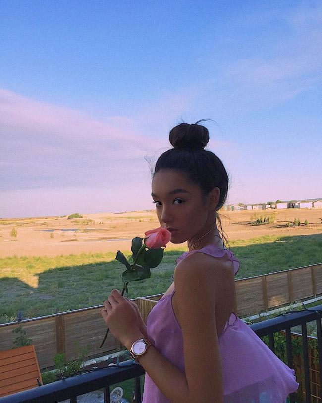 Vẻ đẹp của bông hồng lai gốc Việt gây sốt tại Hoa hậu Hoàn vũ Canada 2017-9