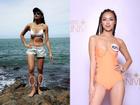 Khoe hình bikini, Mai Ngô - ứng viên nặng ký 'Hoa hậu Hoàn vũ' lộ miếng dán ngực kém duyên