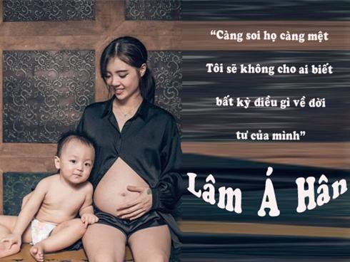 Bất chấp nghi vấn đổ vỡ hôn nhân, Lâm Á Hân thông báo lâm bồn lần 2-5