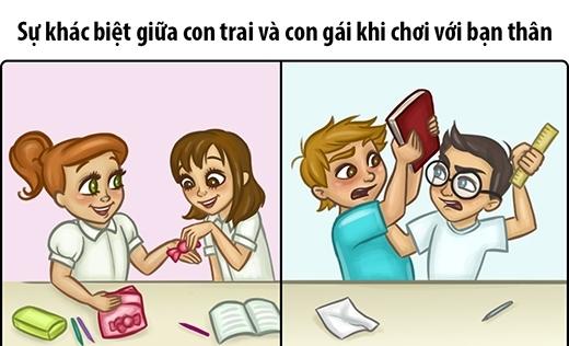 Bộ ảnh khiến người xem thừa nhận con trai và con gái là hai thái cực riêng biệt-7