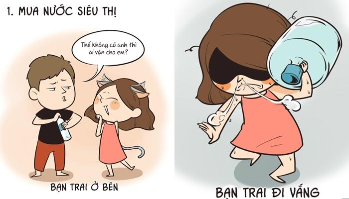 Bóc mẽ kiểu con gái chẳng sợ ai nhưng cứ thích giả nai khi có bạn trai-3