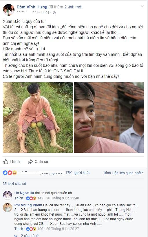 Nghệ sĩ Việt mỗi người mỗi ý khi nói về sự kiện vợ chồng Xuân Bắc bị chỉ trích ham danh-7