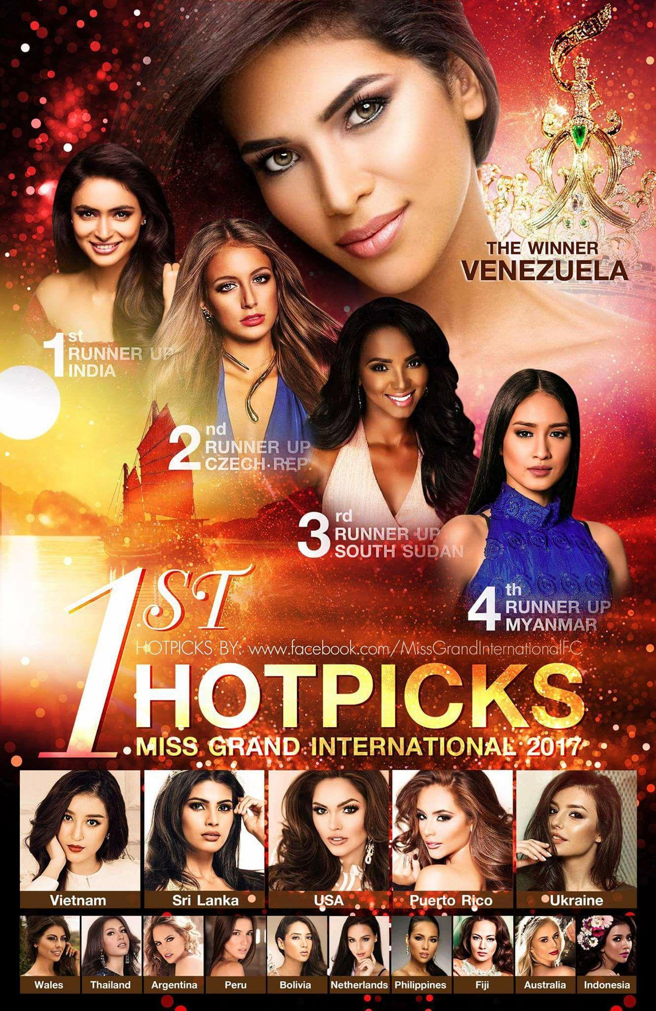 Huyền My được dự đoán lọt top cao trong cuộc đua tranh Miss Grand International 2017-1