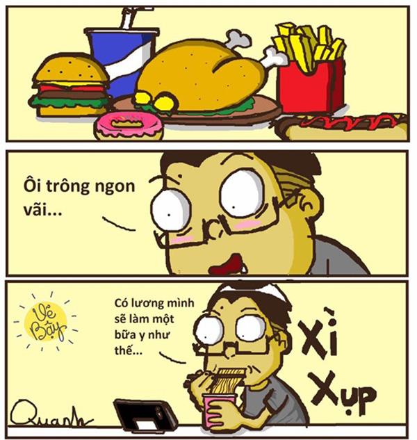 Truyện tranh vui: Ai bảo ngoài đời không có ngôn tình?-3