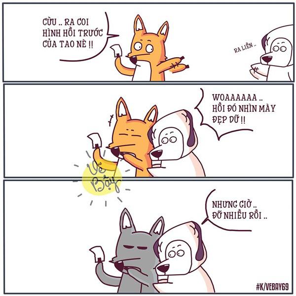 Truyện tranh vui: Ai bảo ngoài đời không có ngôn tình?-7