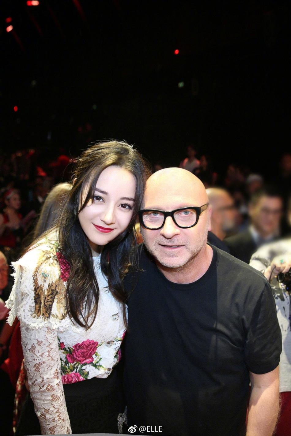 Địch Lệ Nhiệt Ba quá đỗi xinh đẹp và sang chảnh ở Tuần lễ thời trang Milan-10