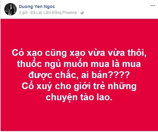 Dương Yến Ngọc mỉa mai Pha Lê xạo vừa thôi khi công khai uống thuốc ngủ tự tử-3