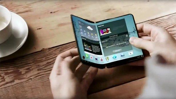 Samsung sẽ có điện thoại gập đôi Galaxy X, so kè cùng iPhone X-1