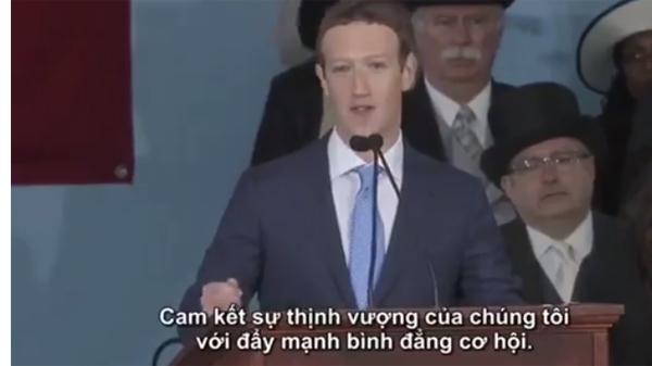 Sinh viên Harvard đội mưa nghe bài phát biểu về khởi nghiệp của ‘ông chủ Facebook’-1
