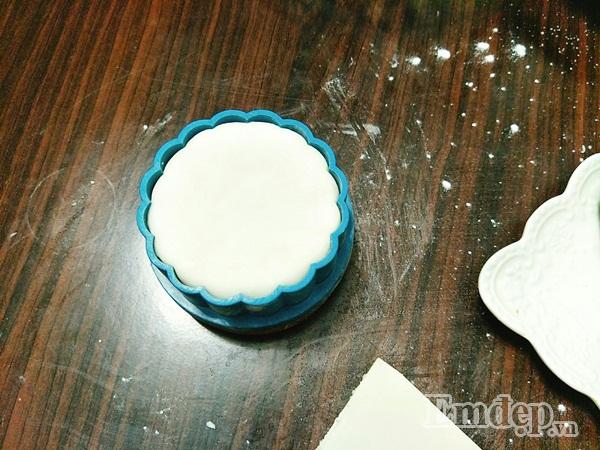 Cách làm bánh trung thu dẻo nhân trà xanh ngon chuẩn vị-8