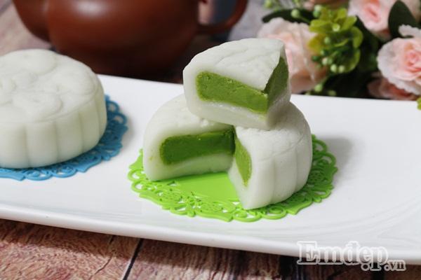 Cách làm bánh trung thu dẻo nhân trà xanh ngon chuẩn vị-10