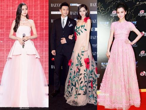 Angela Baby đẹp nao lòng trong loạt váy tông hồng mà không 'sến'