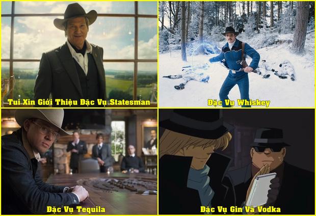 Kingsman 2 đã hé lộ tên... trùm áo đen trong Conan?-1