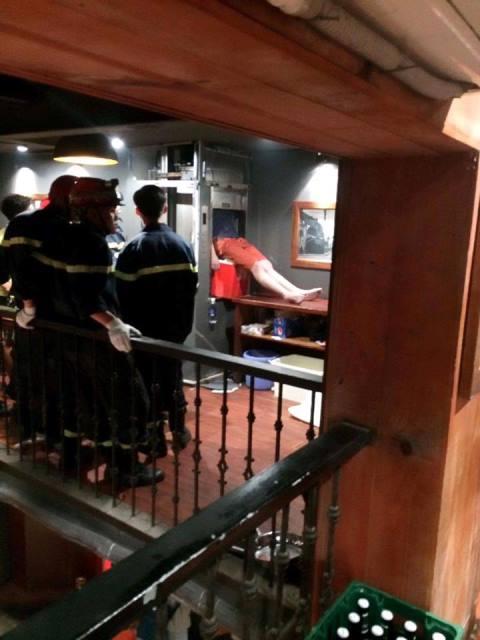 Hà Nội: Nam thanh niên tử vong vì kẹt đầu trong thang máy vận chuyển thức ăn-1