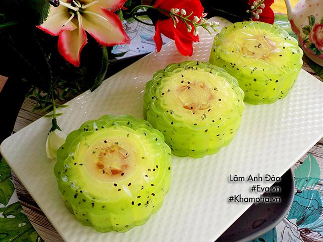 Lạ miệng với bánh Trung thu thạch phô mai kiwi-13