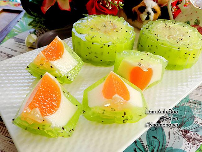 Lạ miệng với bánh Trung thu thạch phô mai kiwi-14