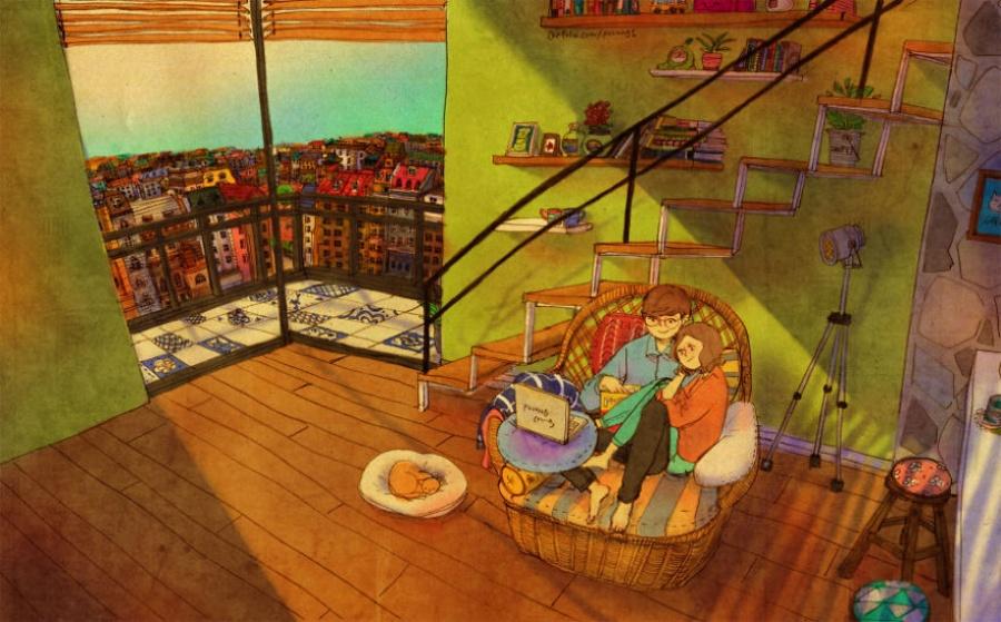 Dành vài phút xem những bức ảnh này để thấy tình yêu chỉ cần thế là đủ-13