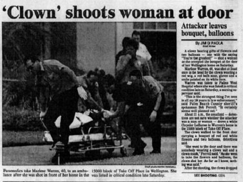 Thảm kịch người phụ nữ bị tên hề hạ sát ngay trước cửa nhà: Bí ẩn 27 năm cuối cùng đã có lời giải đáp