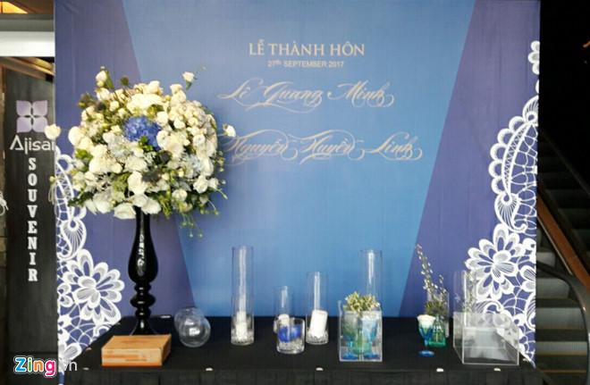 Những hình ảnh hiếm hoi về đám cưới ấm cúng của BTV Quang Minh và vợ trẻ-5