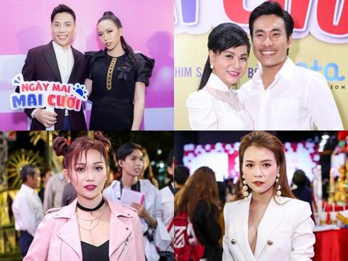 Dàn sao Việt đội mưa đến mừng 'đám cưới' của Diệu Nhi