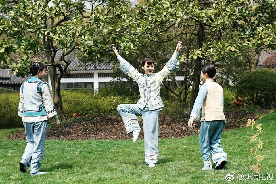 Loạt ảnh thiếu phu nhân Tôn Lệ nhắng nhít trong hậu trường Năm ấy hoa nở trăng vừa tròn-9