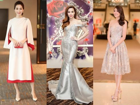 Đặng Thu Thảo - Hồ Ngọc Hà 'đẹp đến nao lòng' trên thảm đỏ tuần này