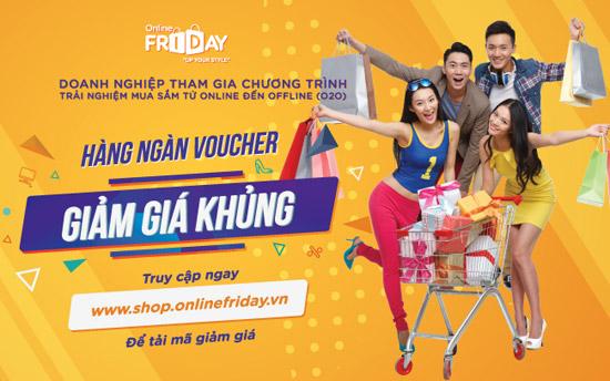 Online Friday 2017: hàng ngàn sản phẩm/dịch vụ ưu đãi ‘khủng’-1
