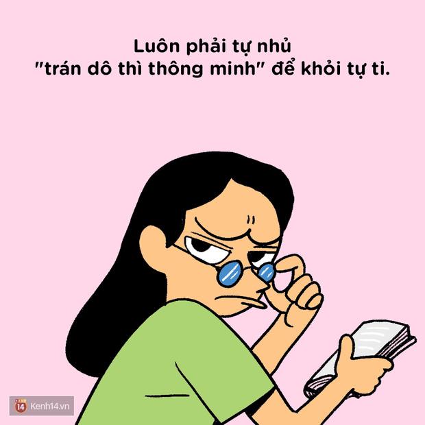 Con gái trán dô: thông minh đâu chưa biết, chỉ thấy khổ đủ đường!-6