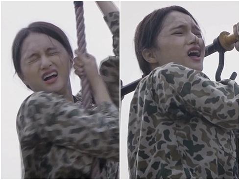 Leo dây bằng ý chí, Hương Giang Idol làm nên điều kỳ diệu trong quân ngũ