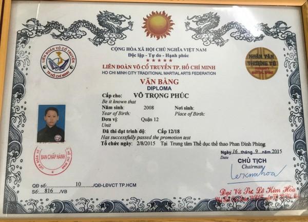 Cậu bé 9 tuổi đã là ‘cao thủ’ võ cổ truyền, có hàng chục đệ tử theo học-5